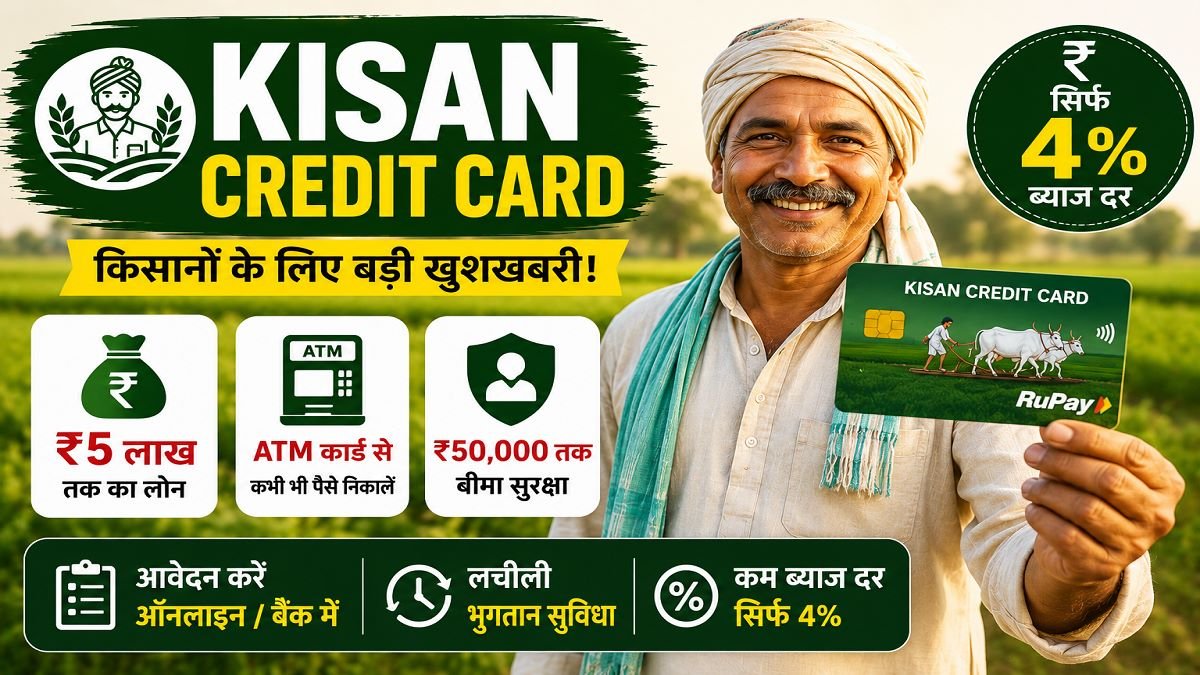 Kisan Credit Card Yojana 2026 Apply Online