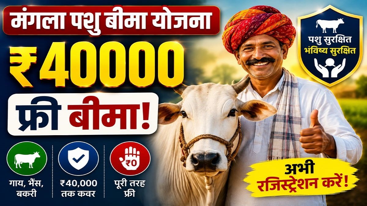 Mukhyamantri Mangla Pashu Bima Yojana 2025-Exam lover