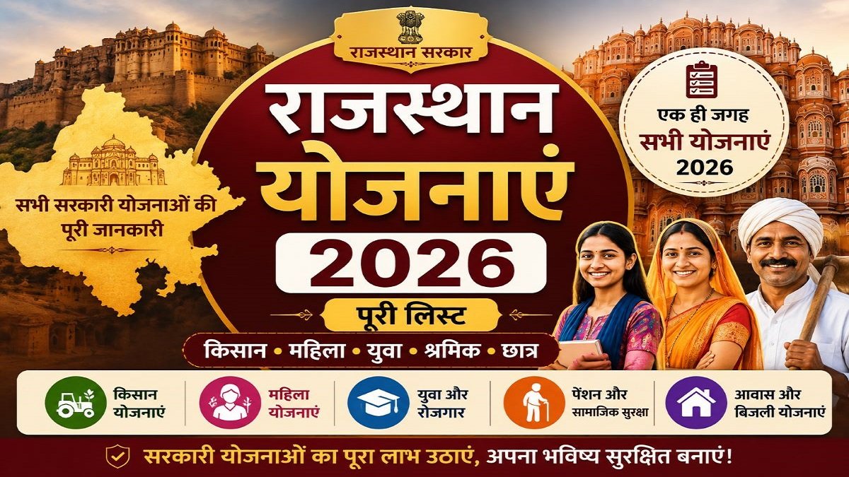 राजस्थान सरकारी योजना 2026 List – सभी योजनाओं की जानकारी Sarkari Mantra
