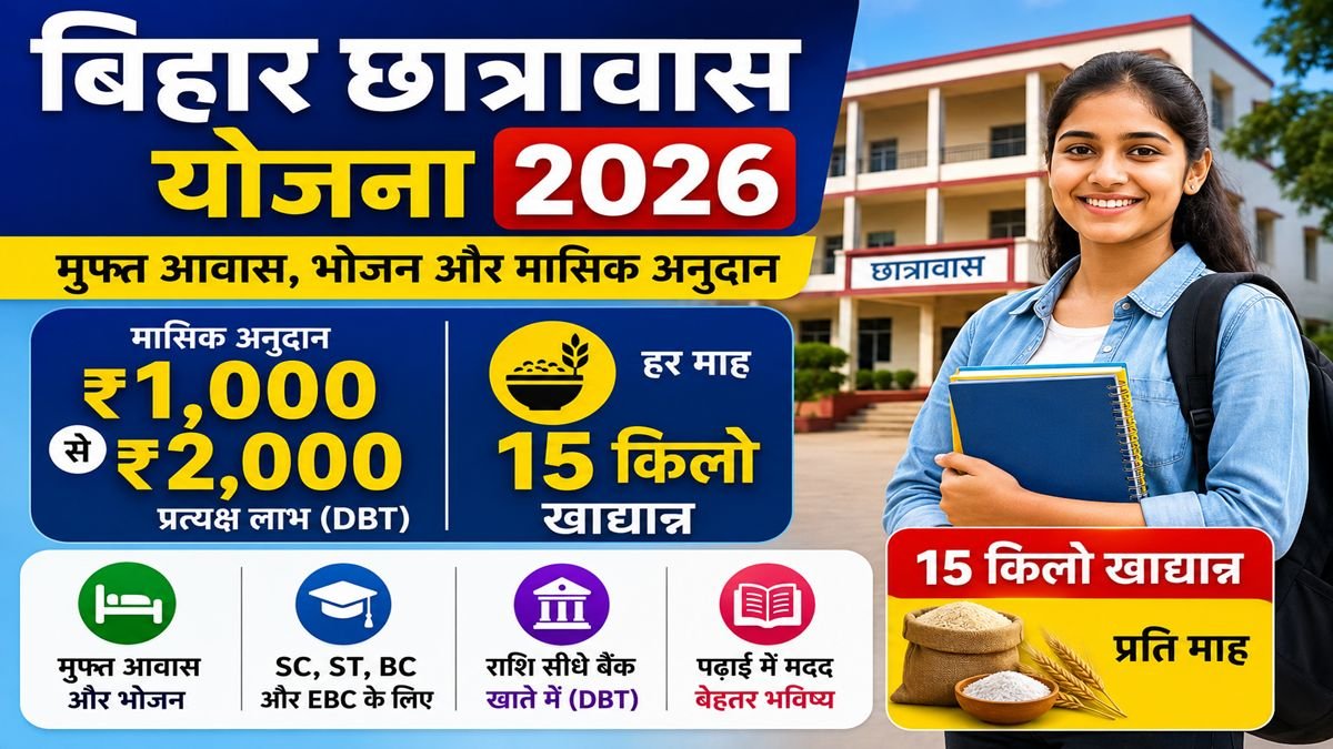 Bihar Chhatrawas Yojana 2026