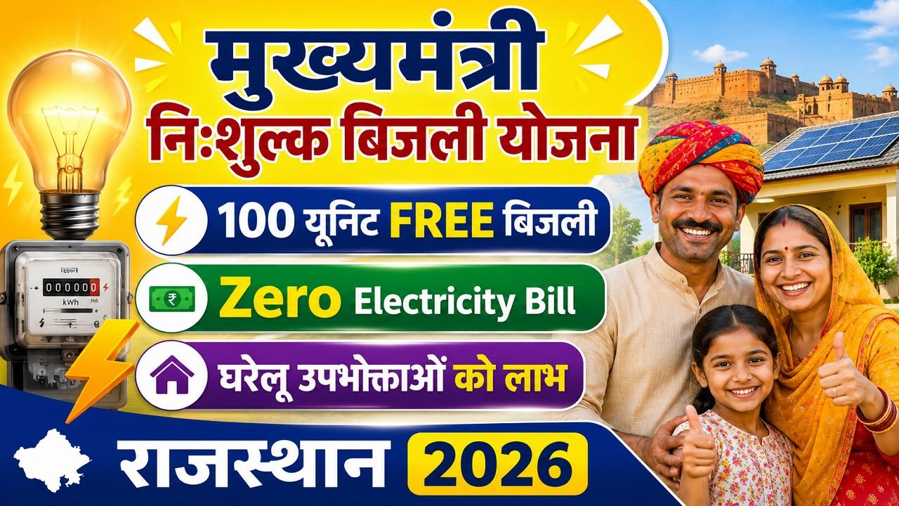 CM Nishulk Bijli Yojana Rajasthan