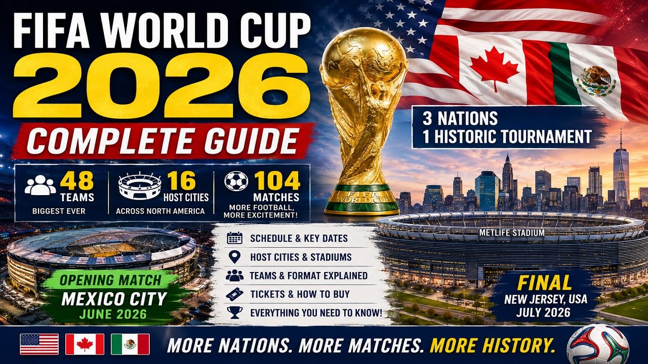 FIFA World Cup 2026: Schedule, Host Cities, Teams, Format & Complete Guide