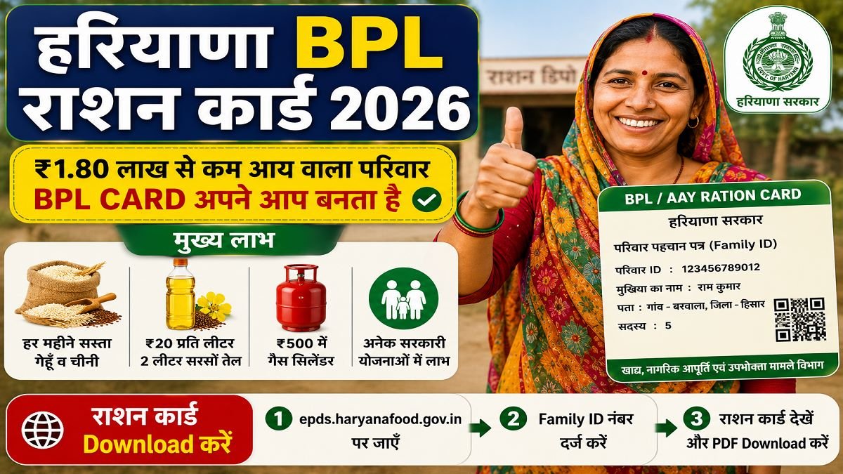 Haryana BPL Ration Card