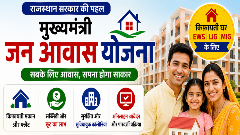 Mukhyamantri Awas Yojana Rajasthan 2026: जन आवास योजना आवेदन