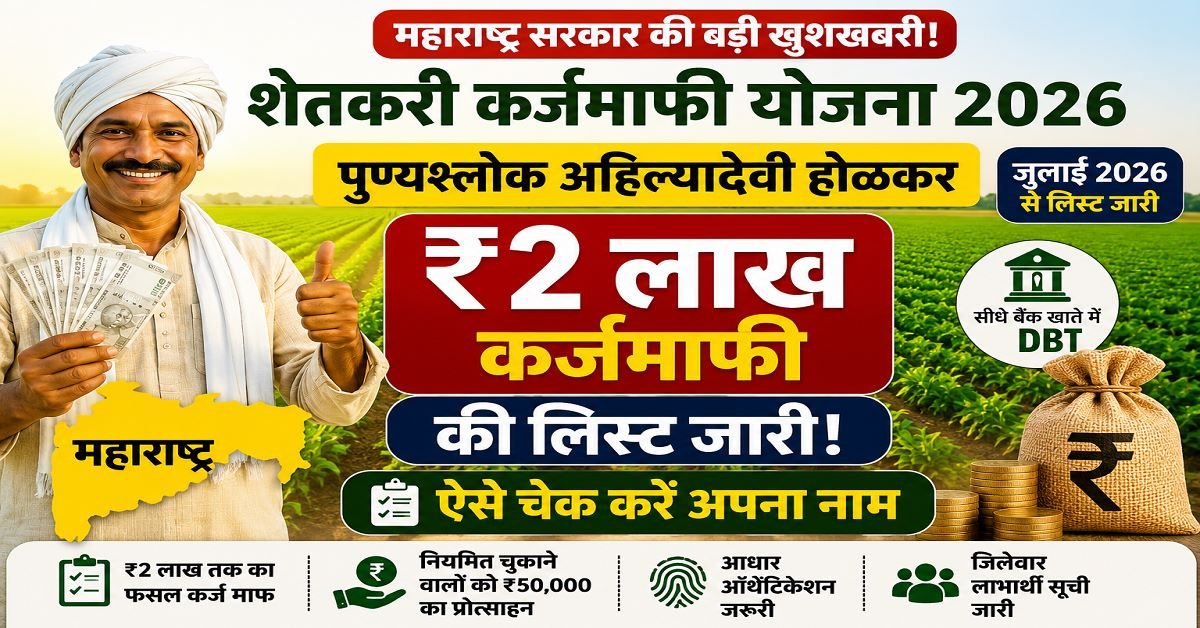 Punyashlok Ahilyadevi Holkar Shetkari Karjmafi Yojana 2026 Beneficiary List Check